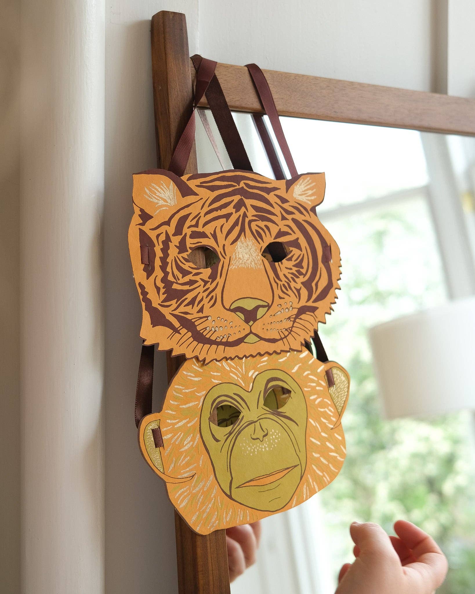 ANIMAL FANCY DRESS FACE MASKS