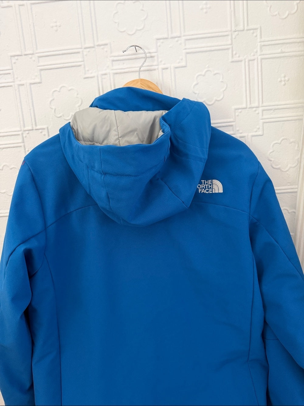 The North Face Men’s Apex Elevation Insulated Jacket Blue Hooded Small
