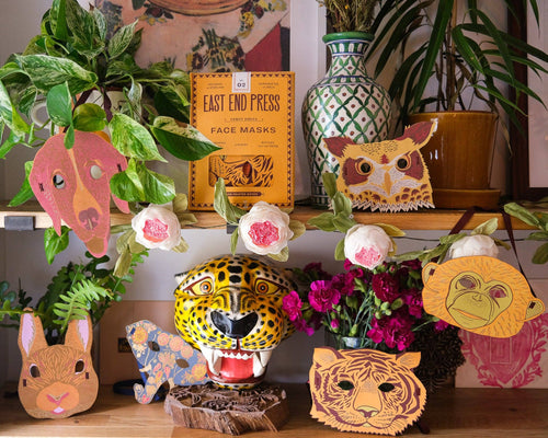 ANIMAL FANCY DRESS FACE MASKS