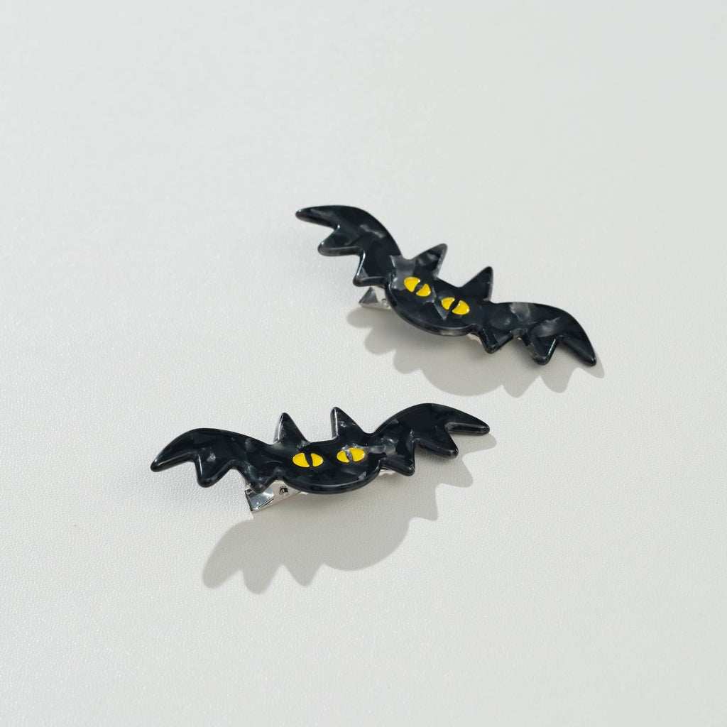 Mini Bat Barrette Hair Clip (Set of 2)