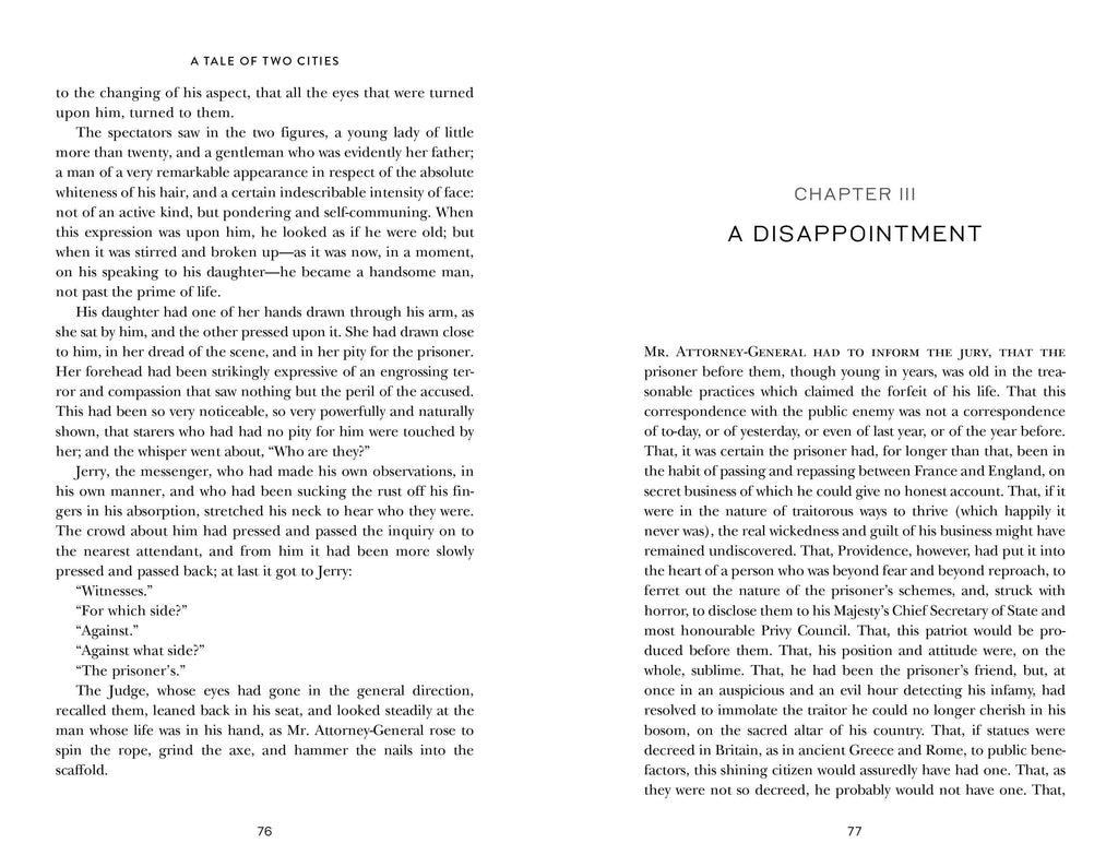 A Tale of Two Cities by Charles Dickens: Clothbound Edition
