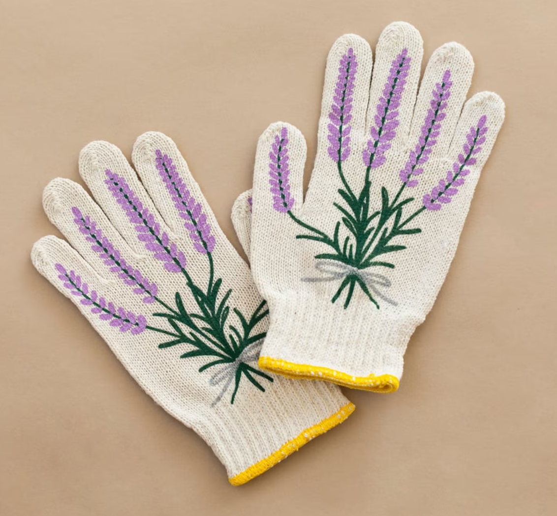 Screen Printed Gardening Gloves