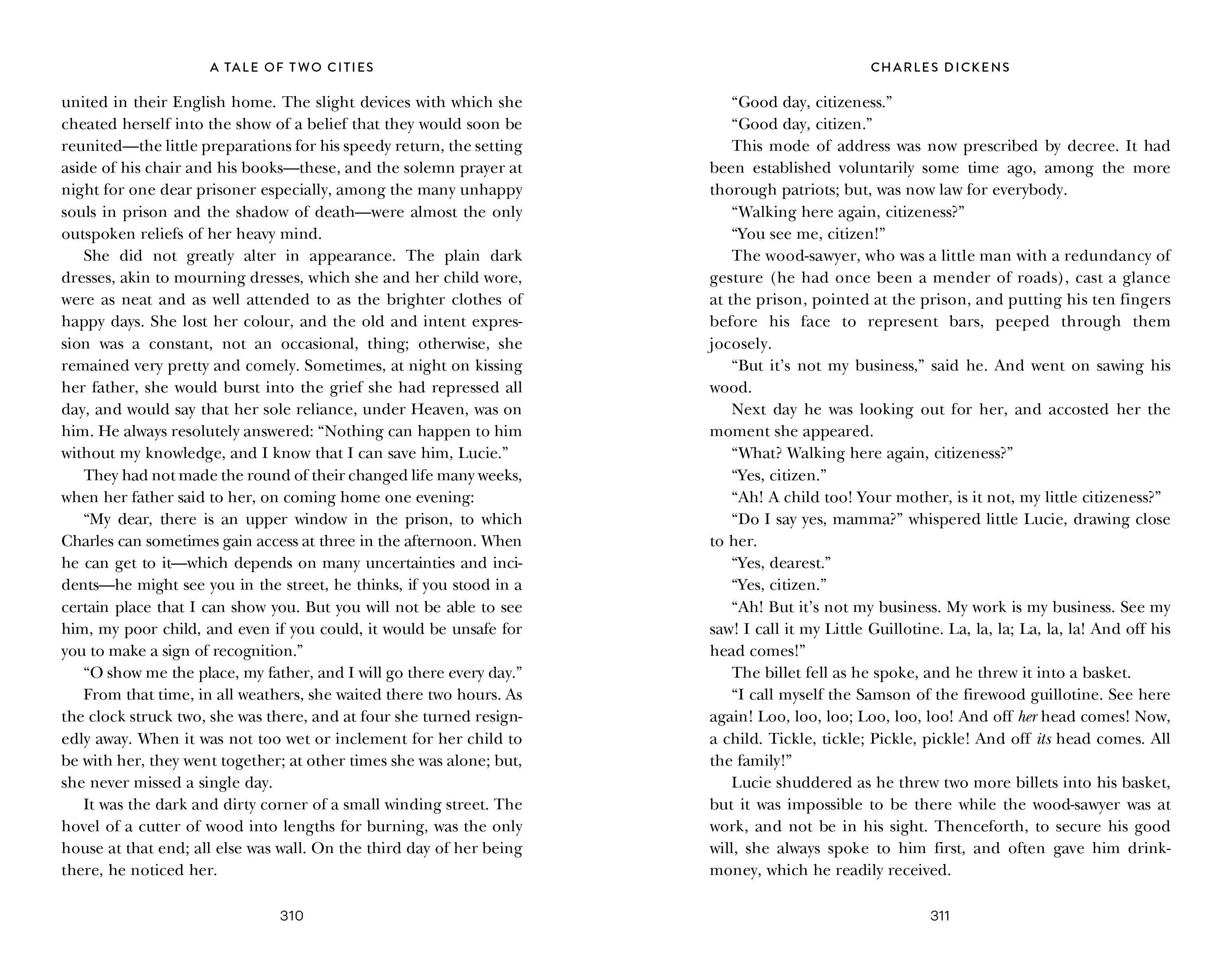 A Tale of Two Cities by Charles Dickens: Clothbound Edition