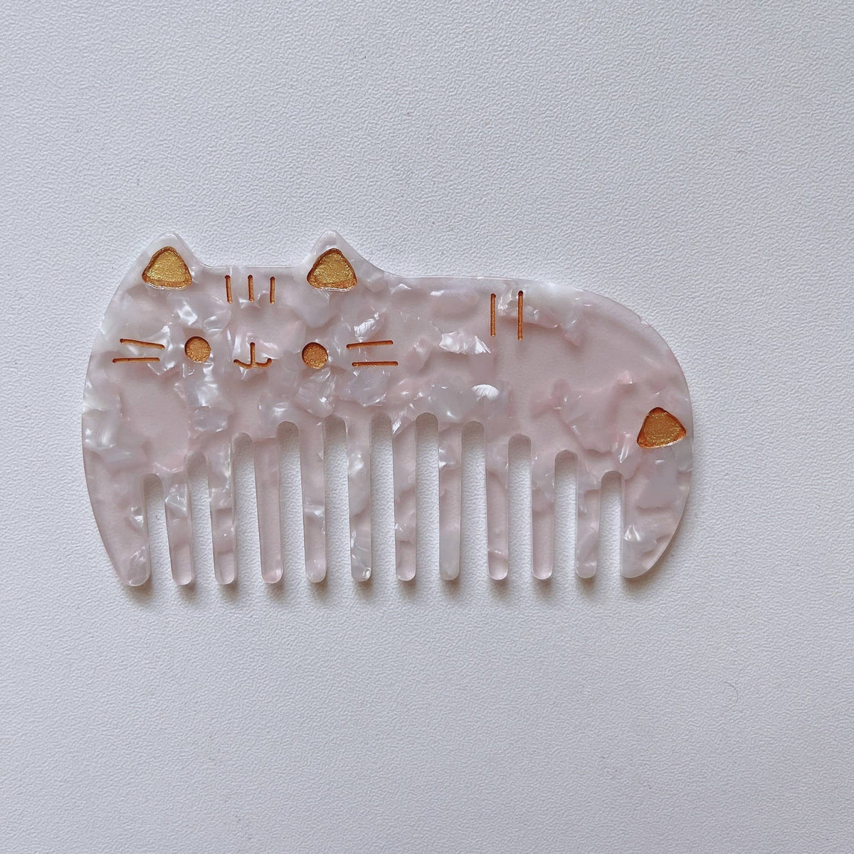 Cute Cat Wide Tooth Comb - Mini