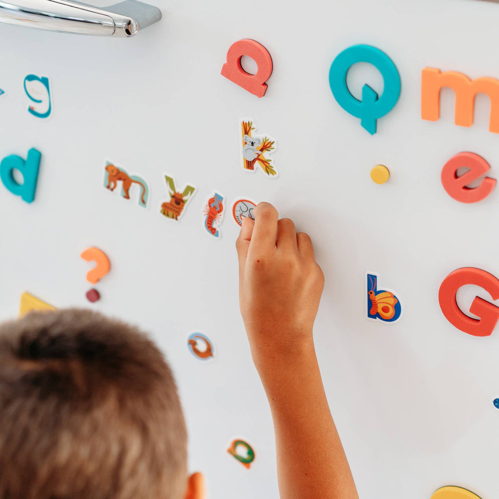 Animals A to Z Restickable Alphabet Stickers