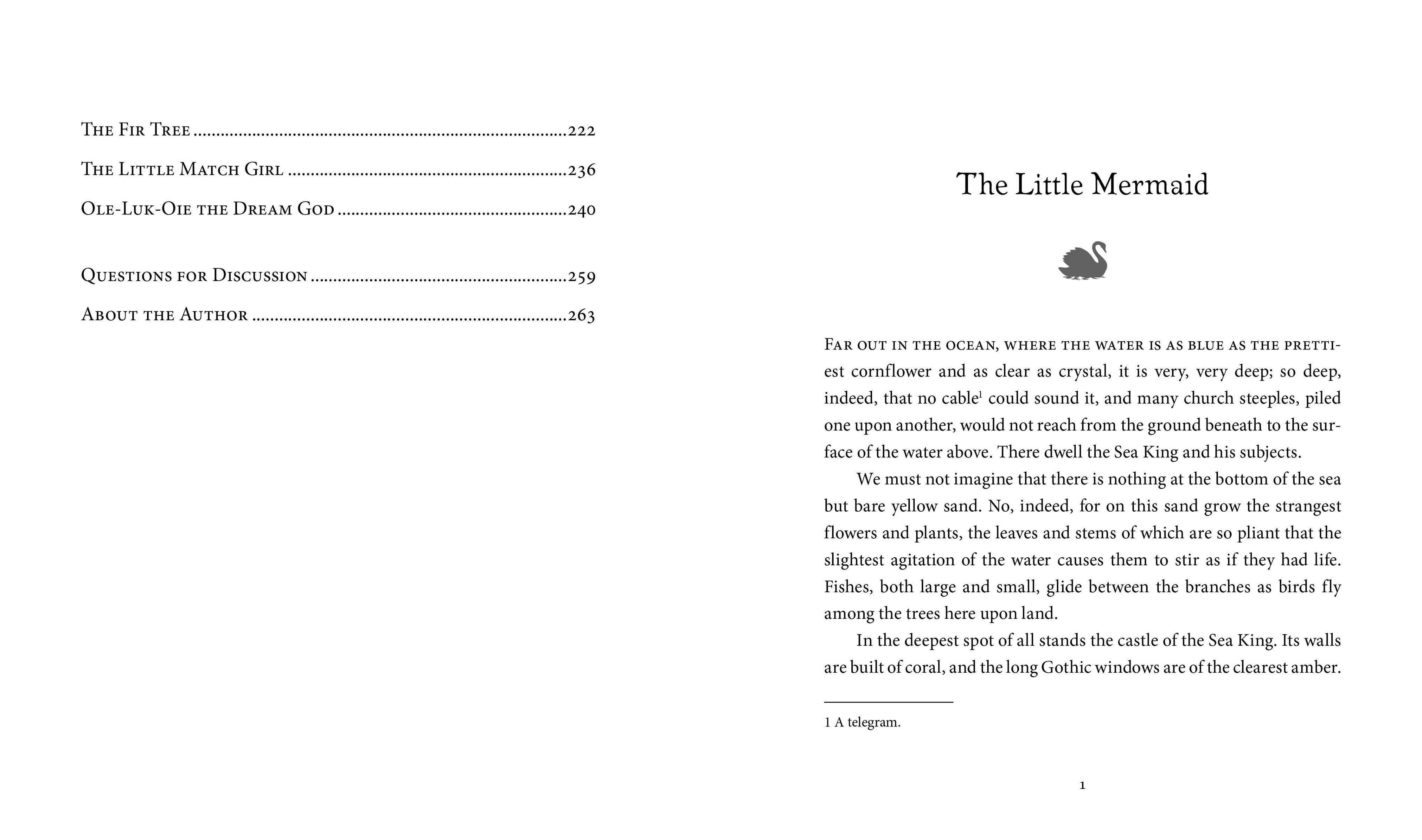 The Little Mermaid and Other Tales (Signature Clothbound)
