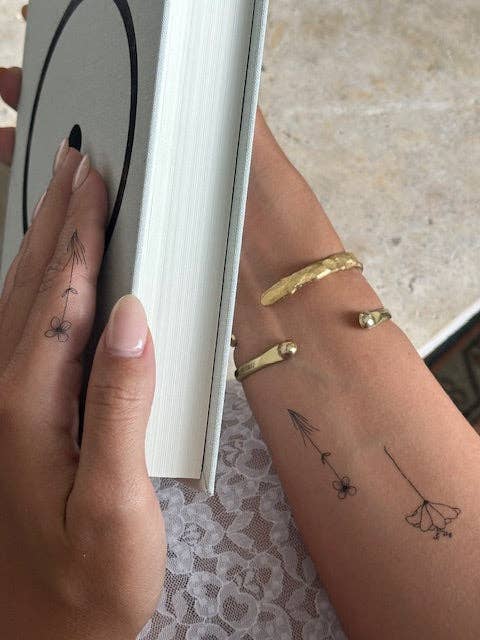 Botanical Temporary Tattoos