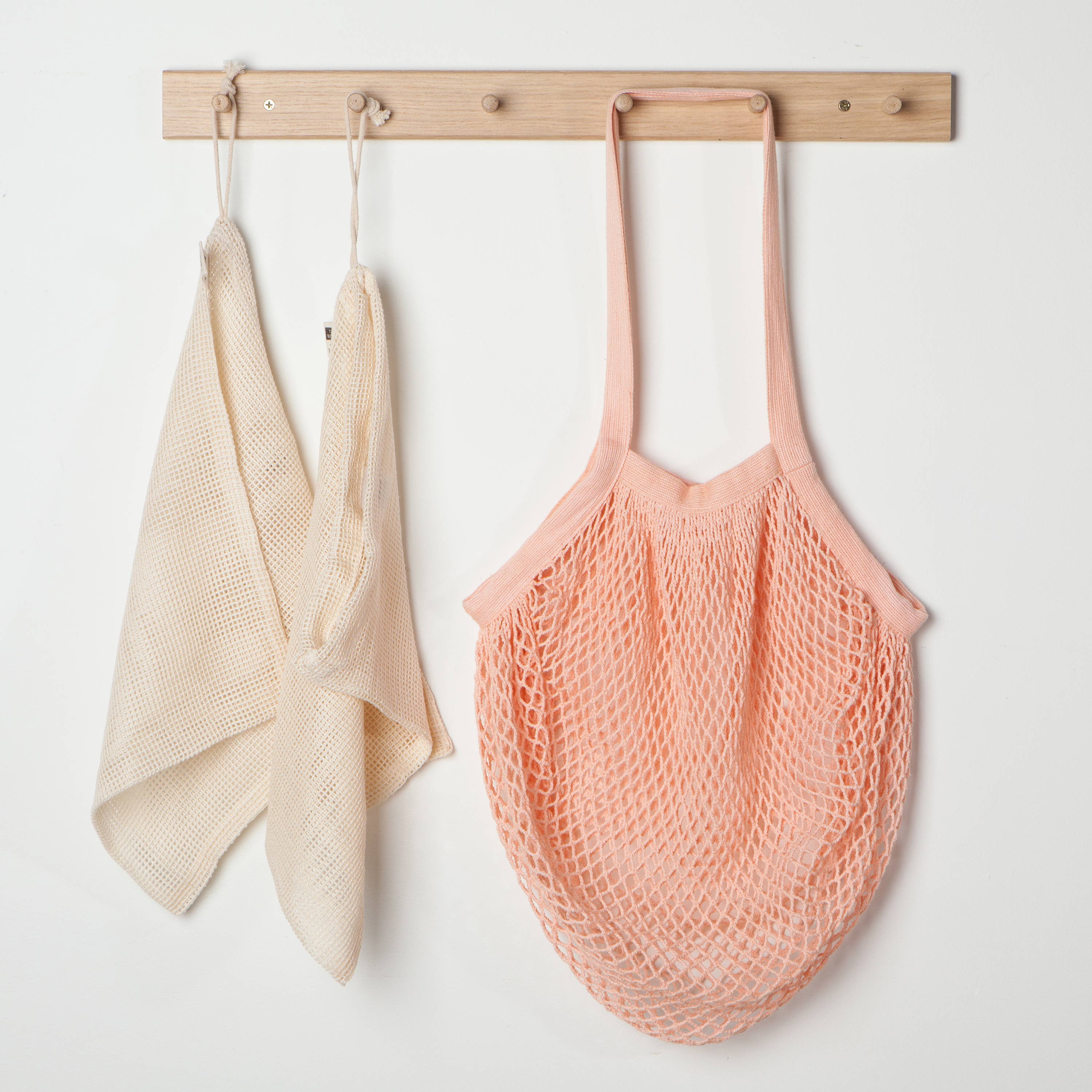 Le Marche Peony Net Shopping Bag