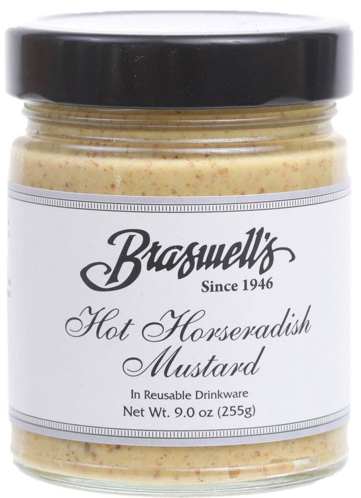 Braswell's Hot Horseradish Mustard 9 oz