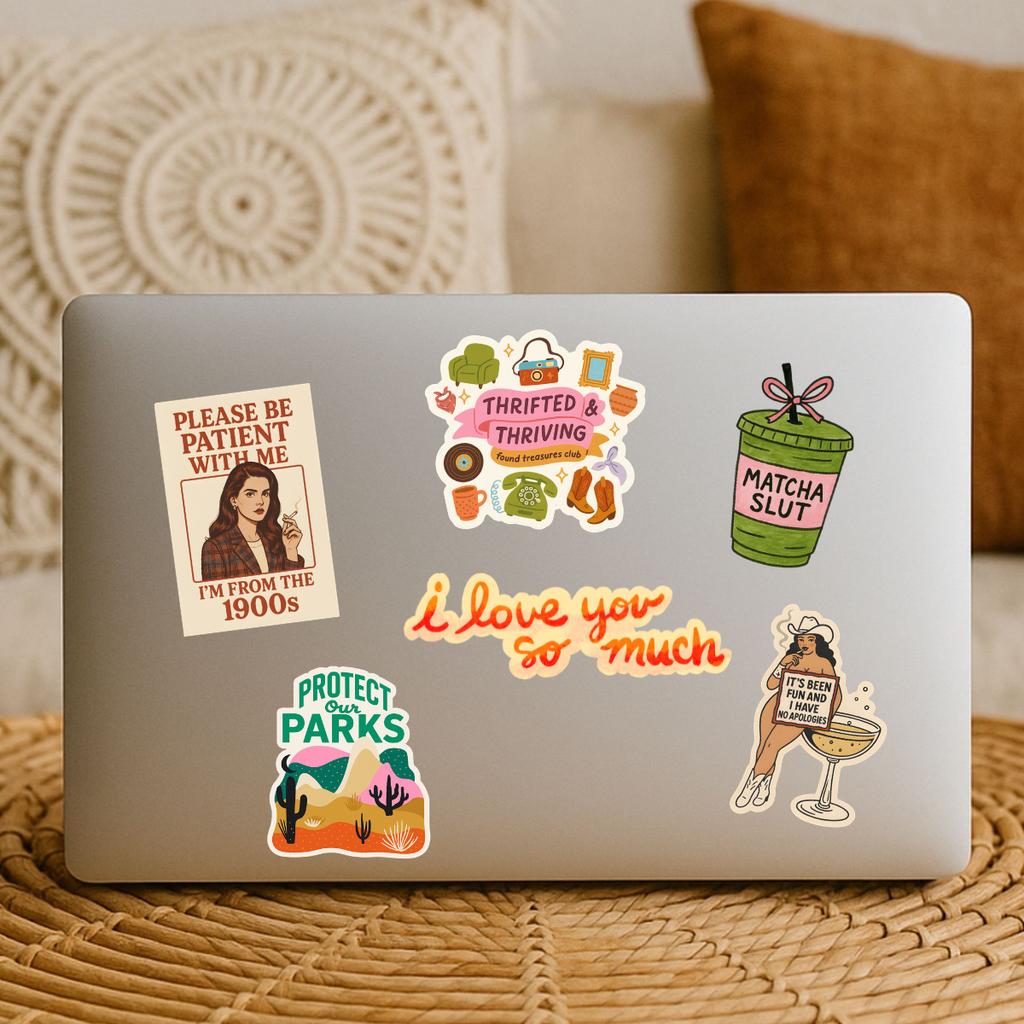 Please Be Patient With Me, I'm From the 1900s Sticker