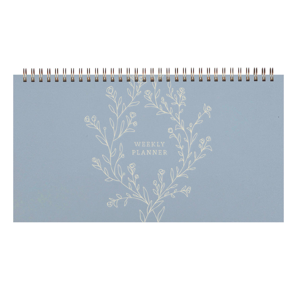 Floral Vines Undated Weekly Planner