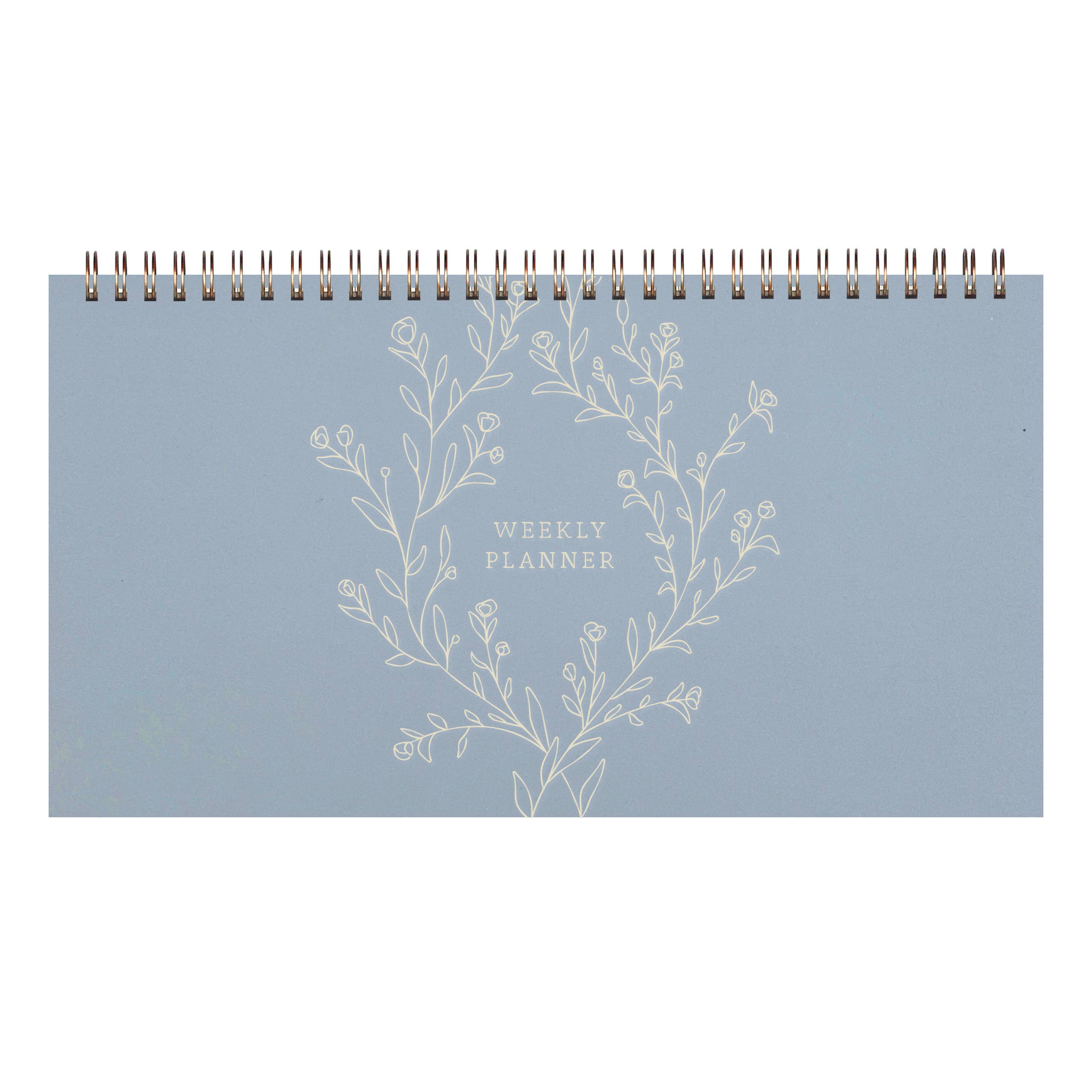 Floral Vines Undated Weekly Planner
