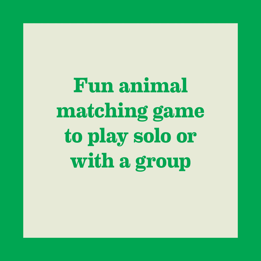 Wildlife Memory Game