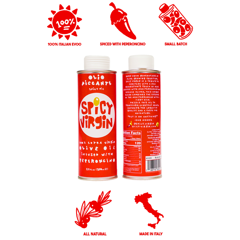 Spicy Virgin – Calabrian Chili Drizzling Olive Oil