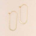 Refined Earring Collection - Cosmic Oval/Gold