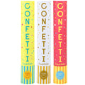 Grande 12" Confetti Fountain - Assorted Colors