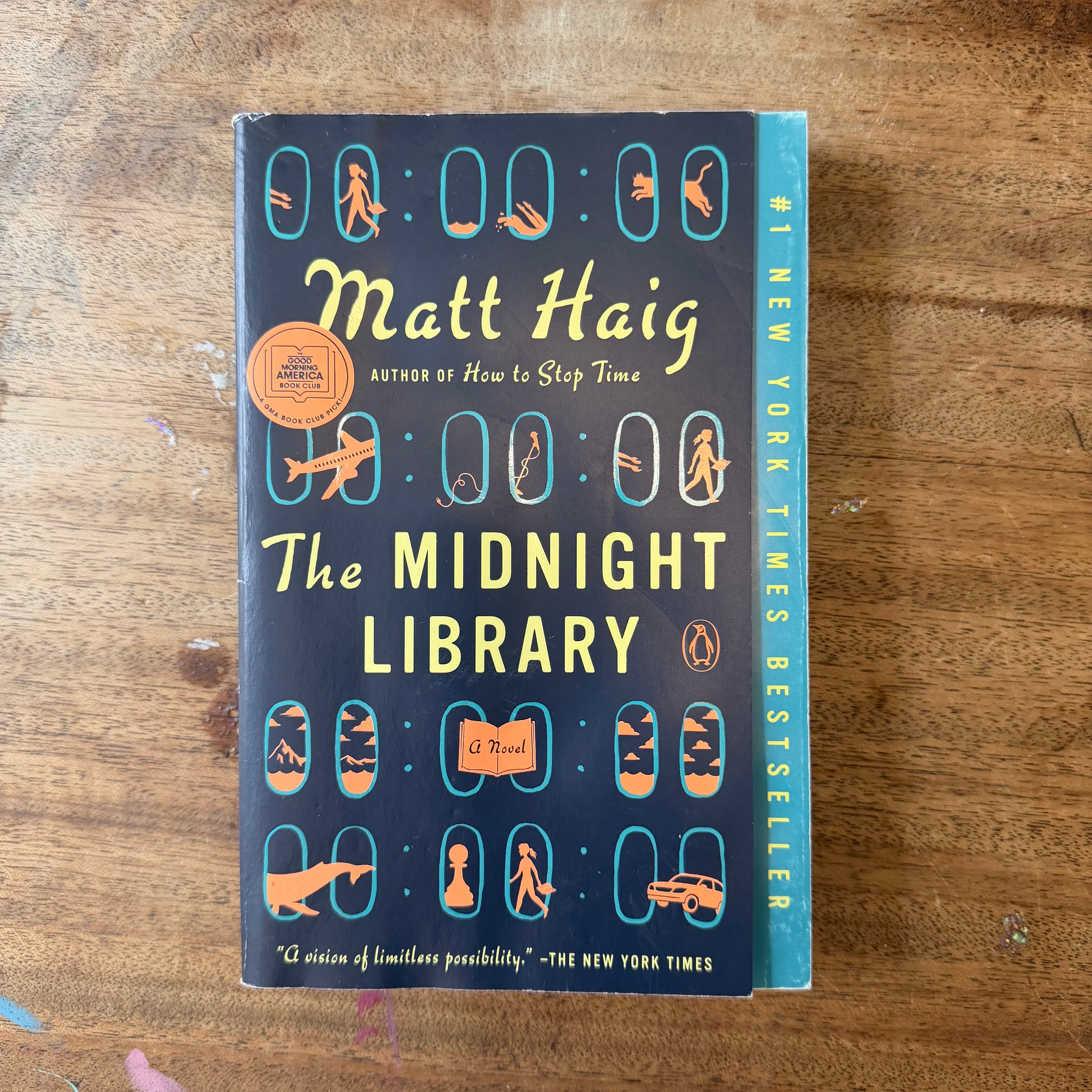 The Midnight Library, by Matt Haig (preloved)