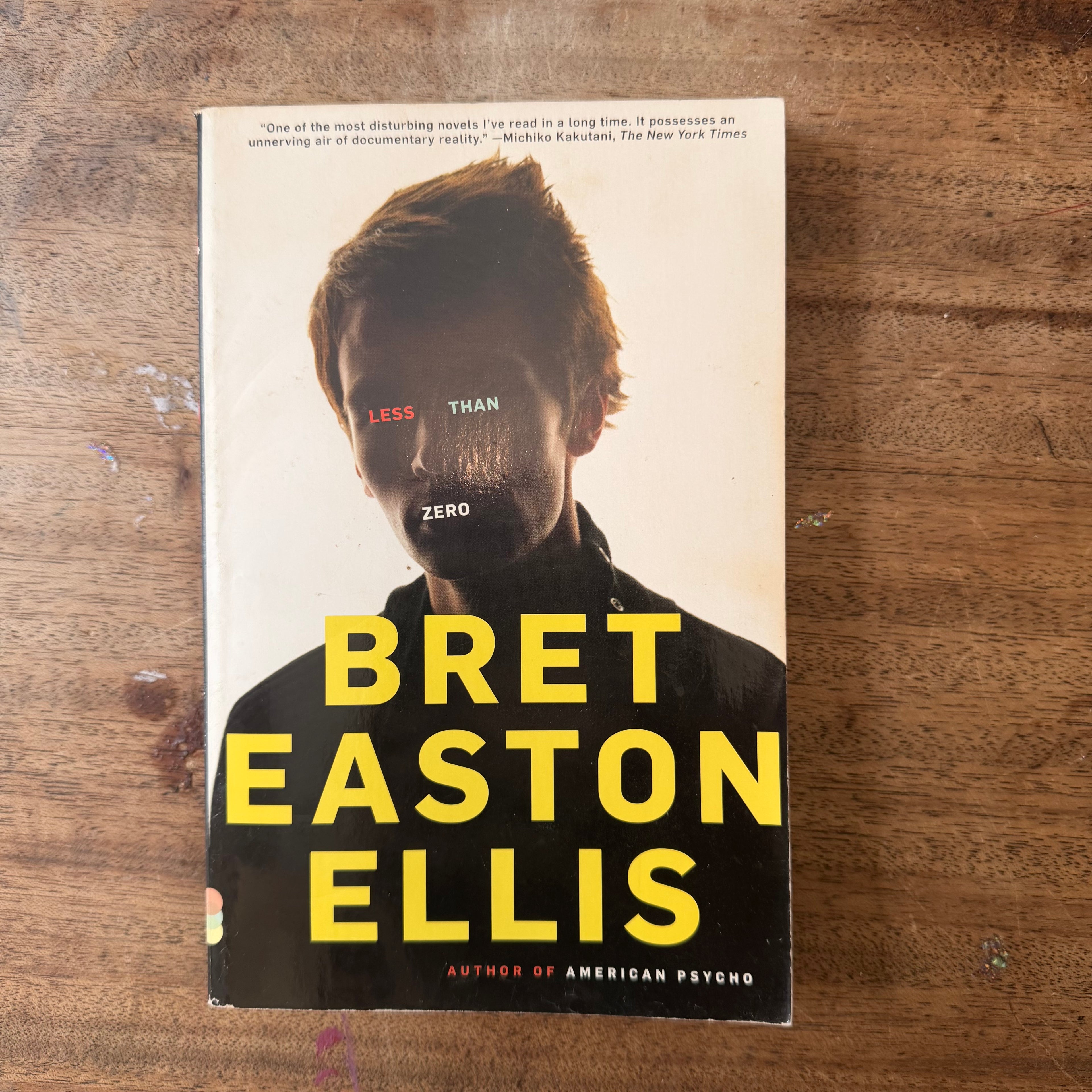 Less Than Zero, by Bret Easton Ellis (preloved)