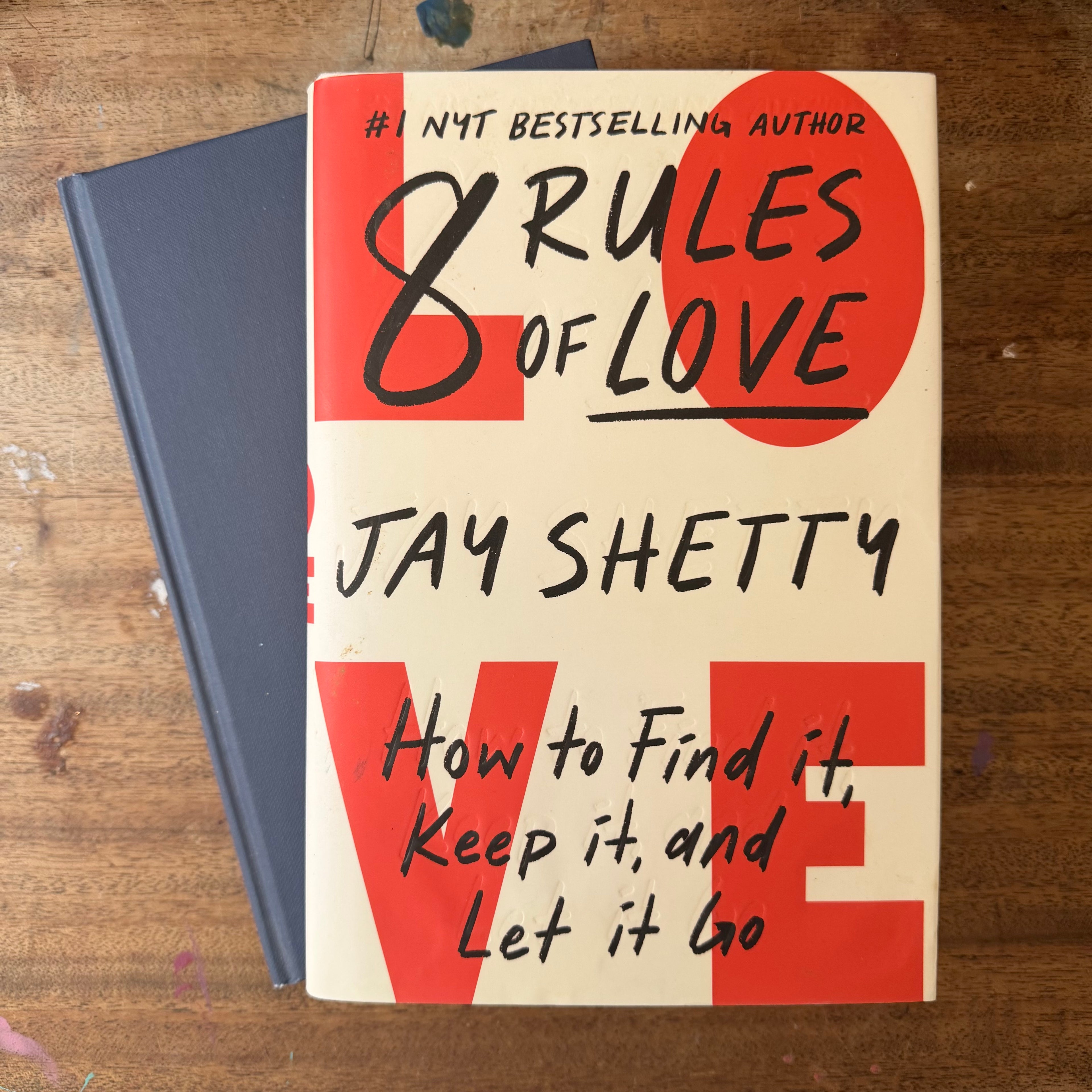 8 Rules of Love, by Jay Shetty (preloved)