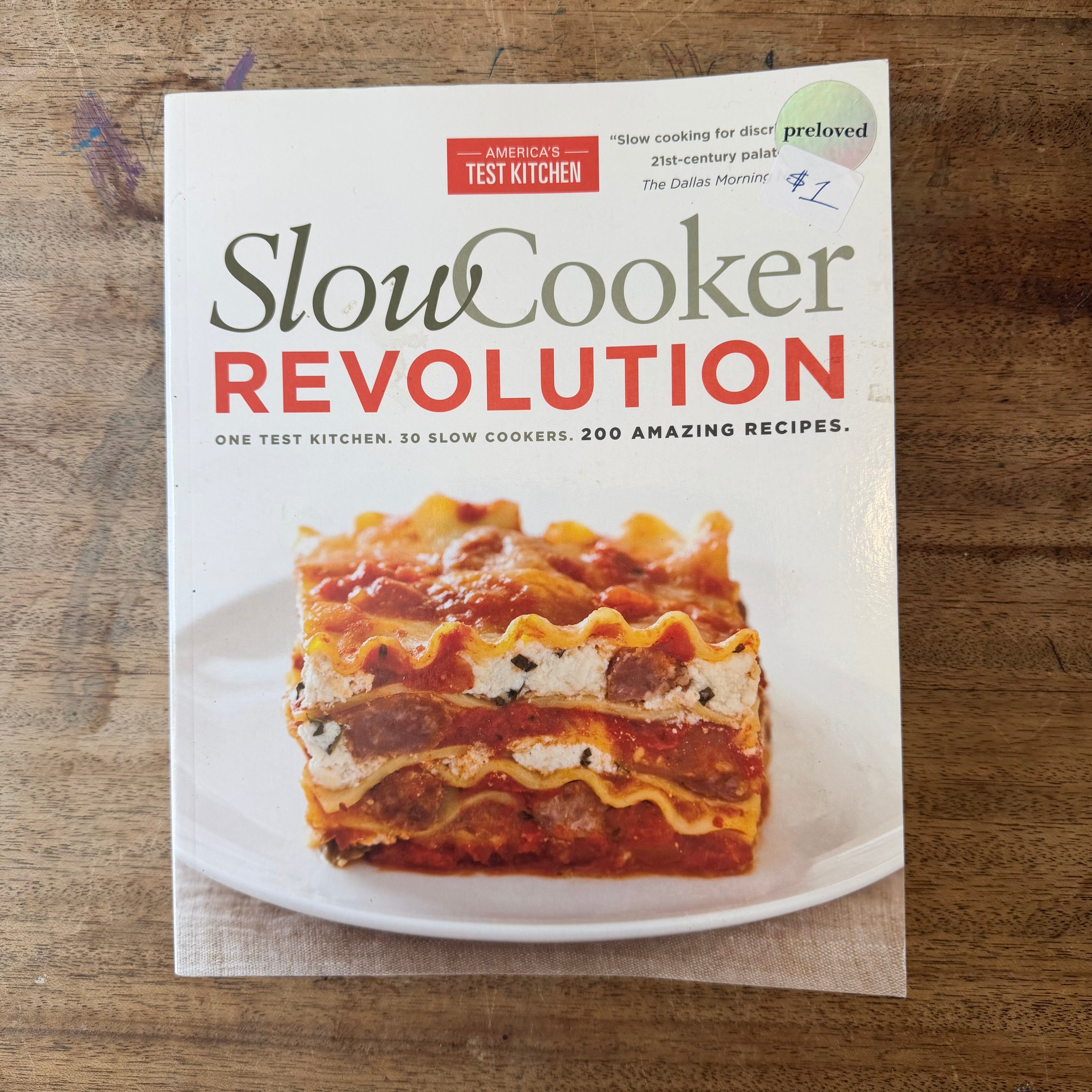 Slow Cooker Revolution (preloved)