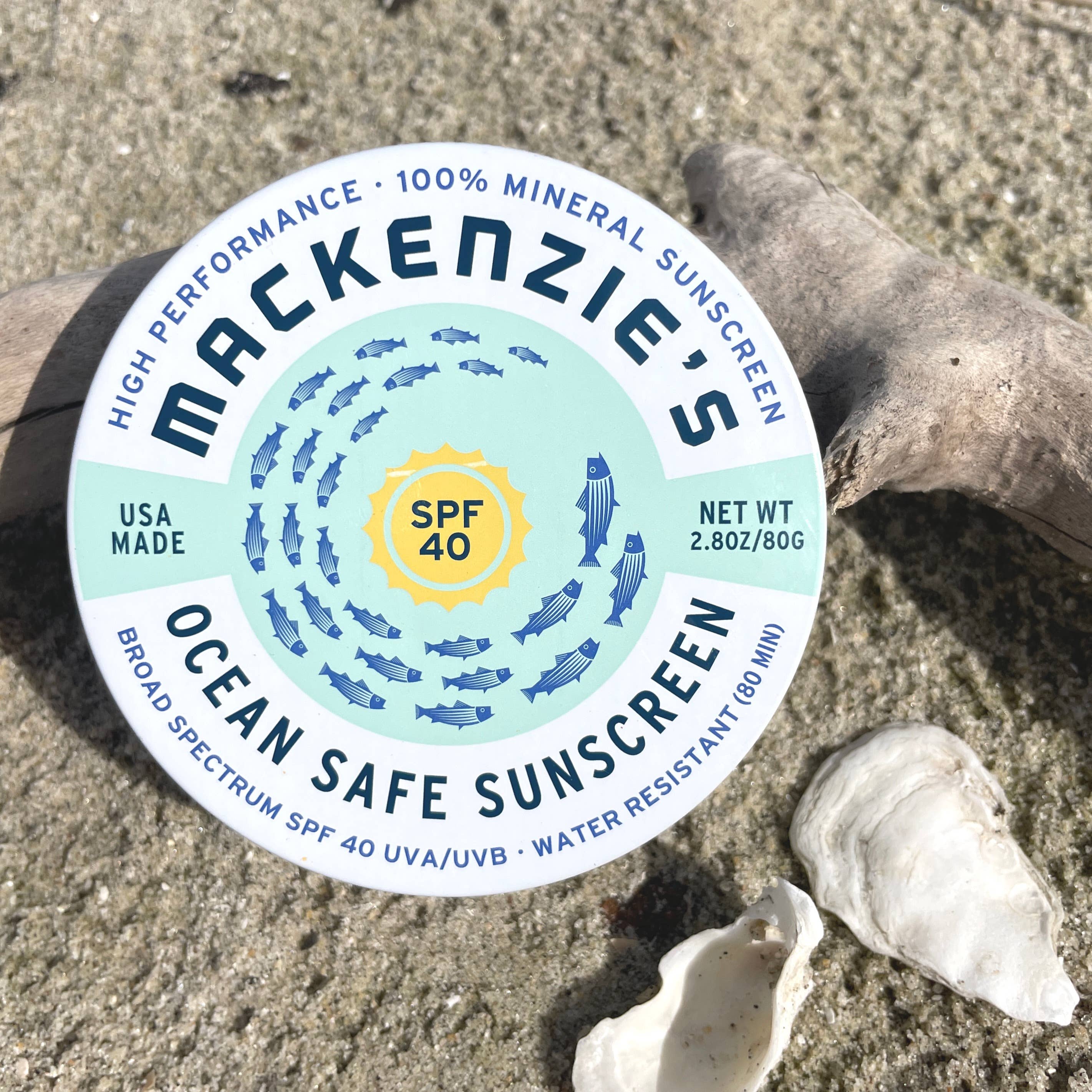 SPF 40 Ocean Safe Sunscreen Tin (12 qty)