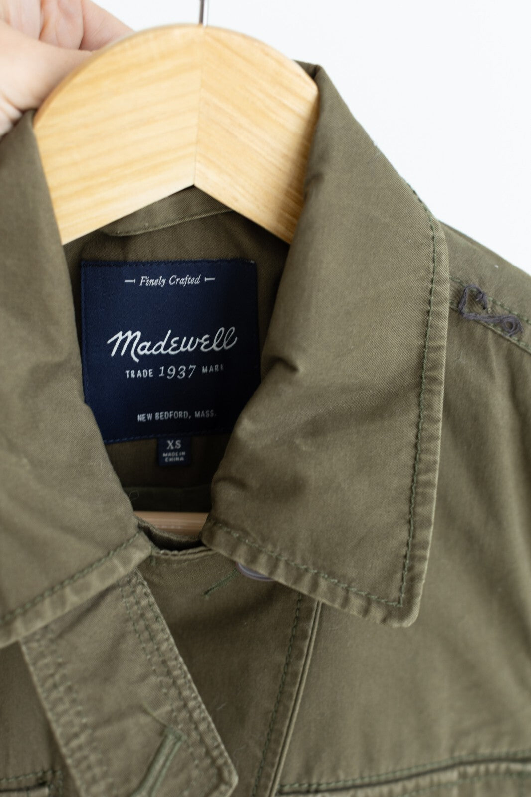 Madewell Olive Green Utility Field Jacket Size XS