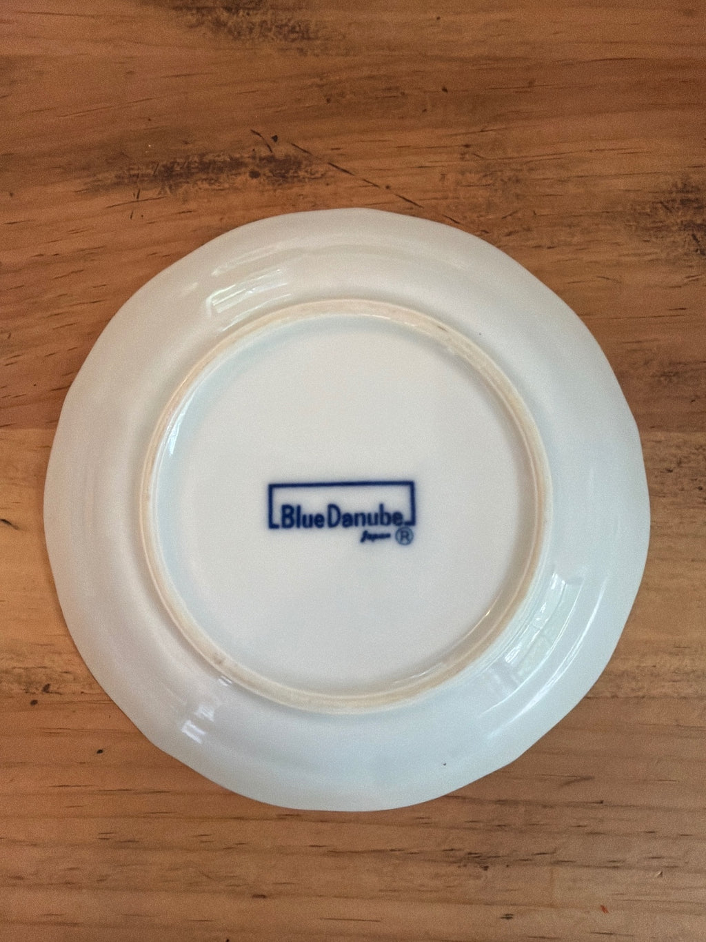 Vintage Blue Danube China Blue Onion Pattern Saucer