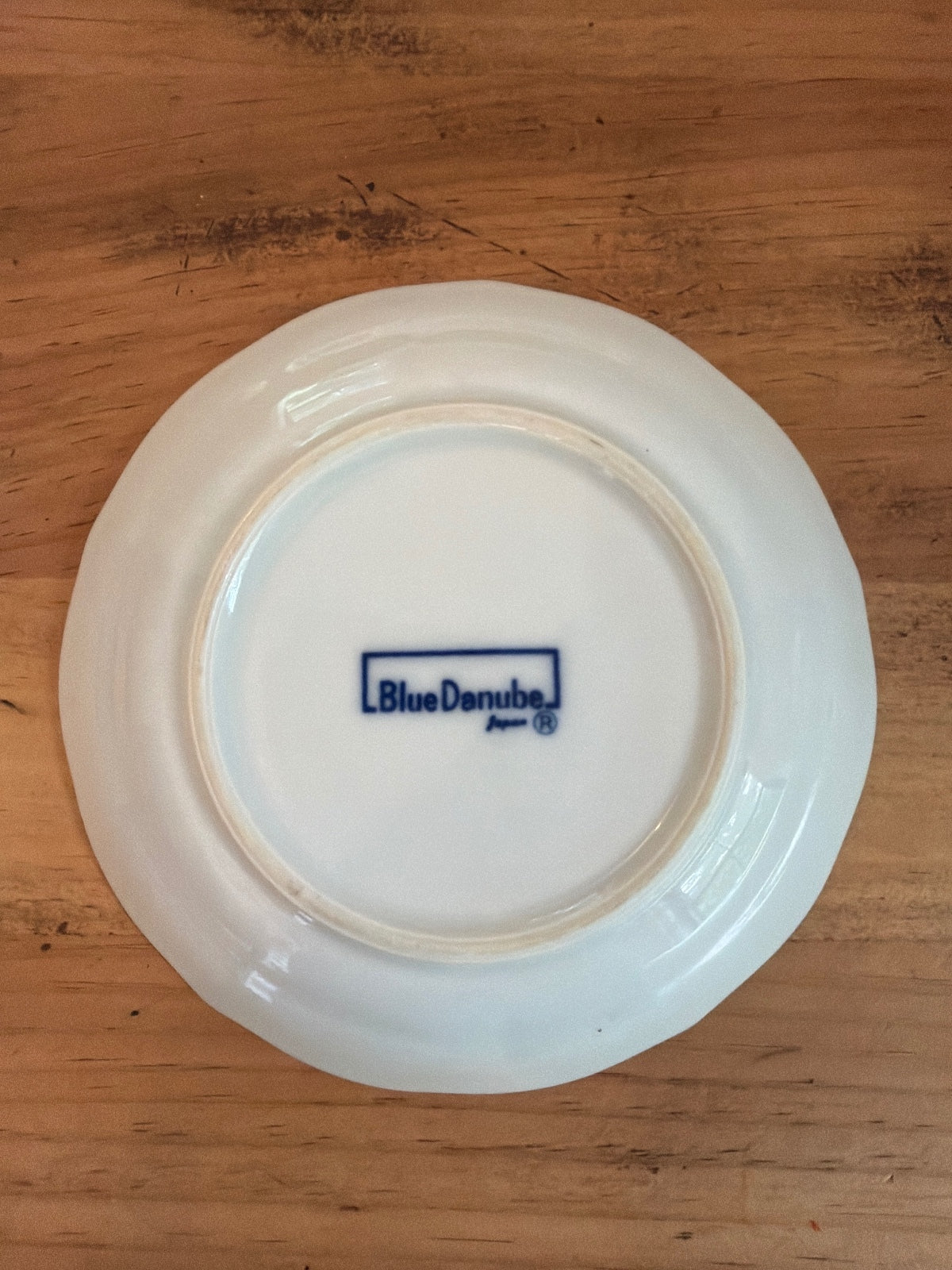 Vintage Blue Danube China Blue Onion Pattern Saucer
