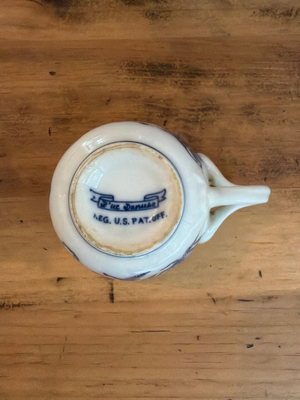 Vintage Blue Danube China Blue Onion Pattern Teacup