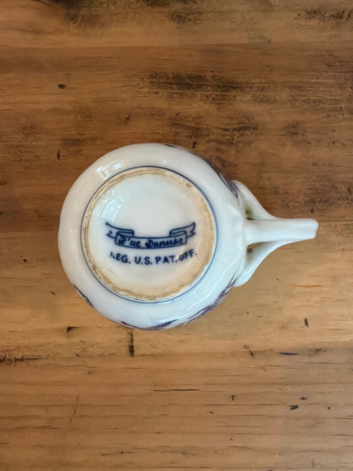 Vintage Blue Danube China Blue Onion Pattern Teacup