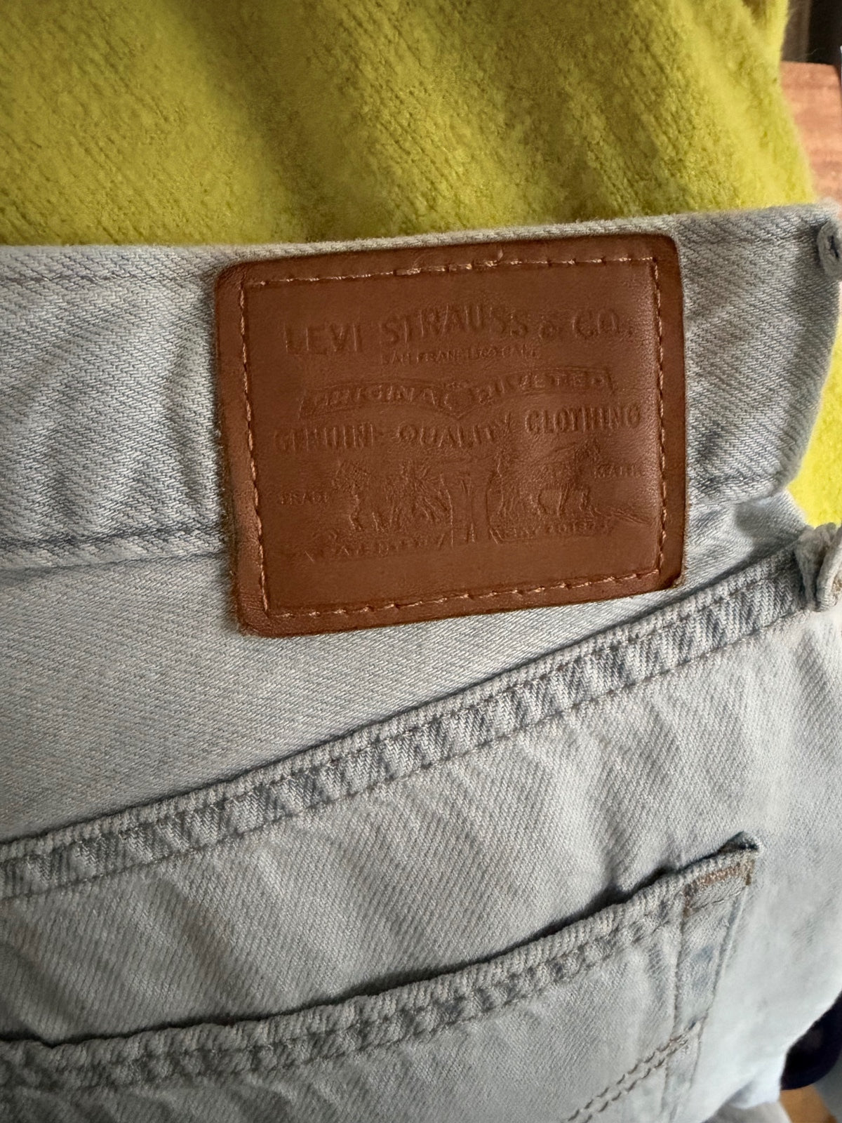Levi’s Baggy Dad Wide Leg Jeans Light Wash Size 28 (W28 L32)