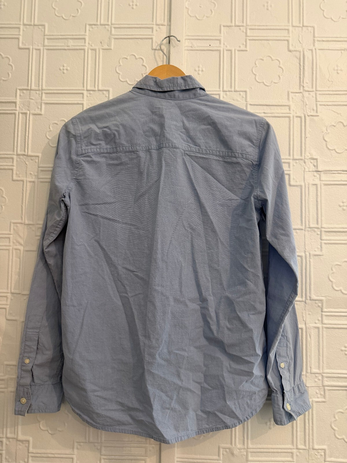 Abercrombie Kids Blue Oxford Button Down Shirt Size 15/16