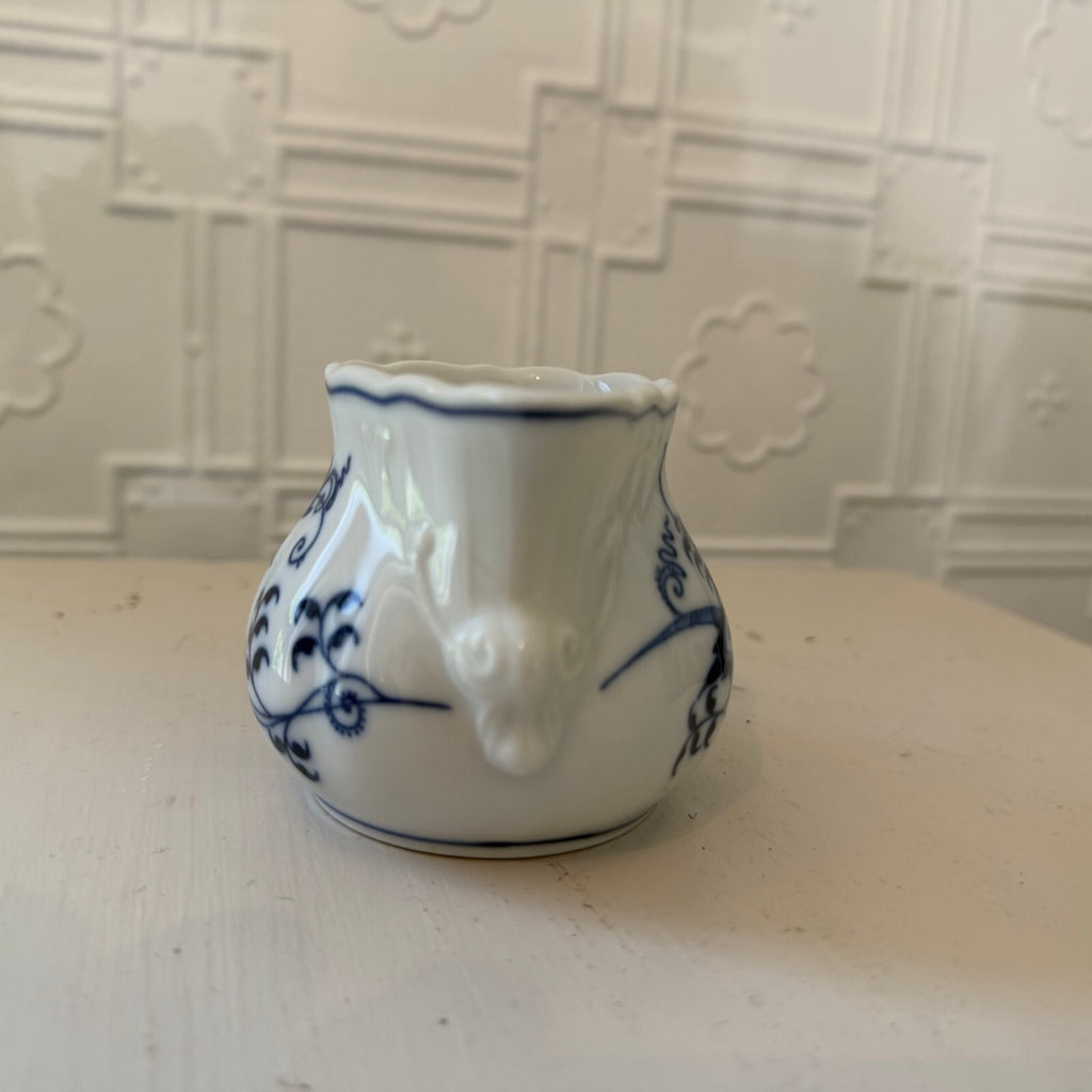 Vintage Blue Danube Fine China - Creamer Pitcher (Blue Onion)