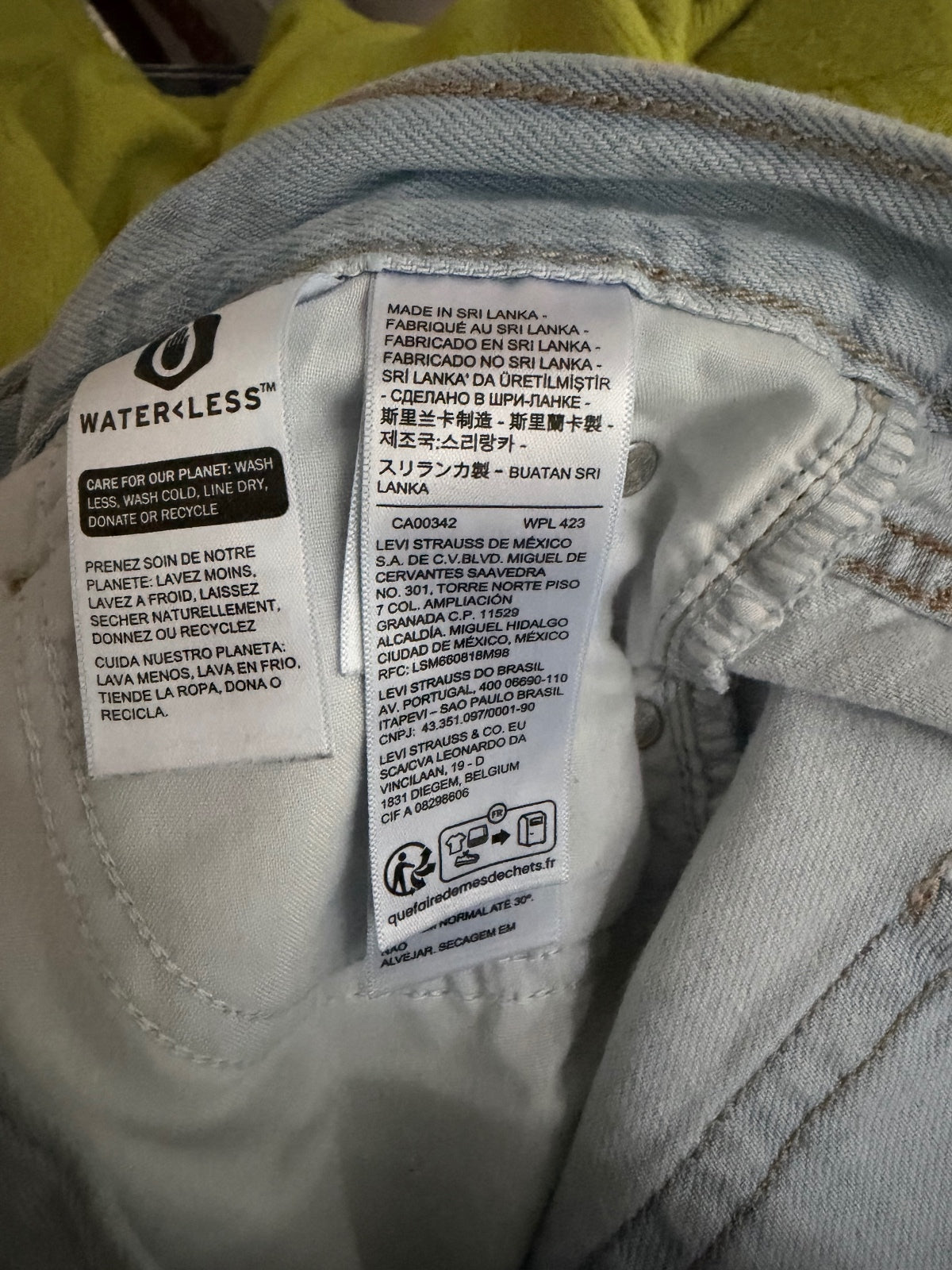 Levi’s Baggy Dad Wide Leg Jeans Light Wash Size 28 (W28 L32)