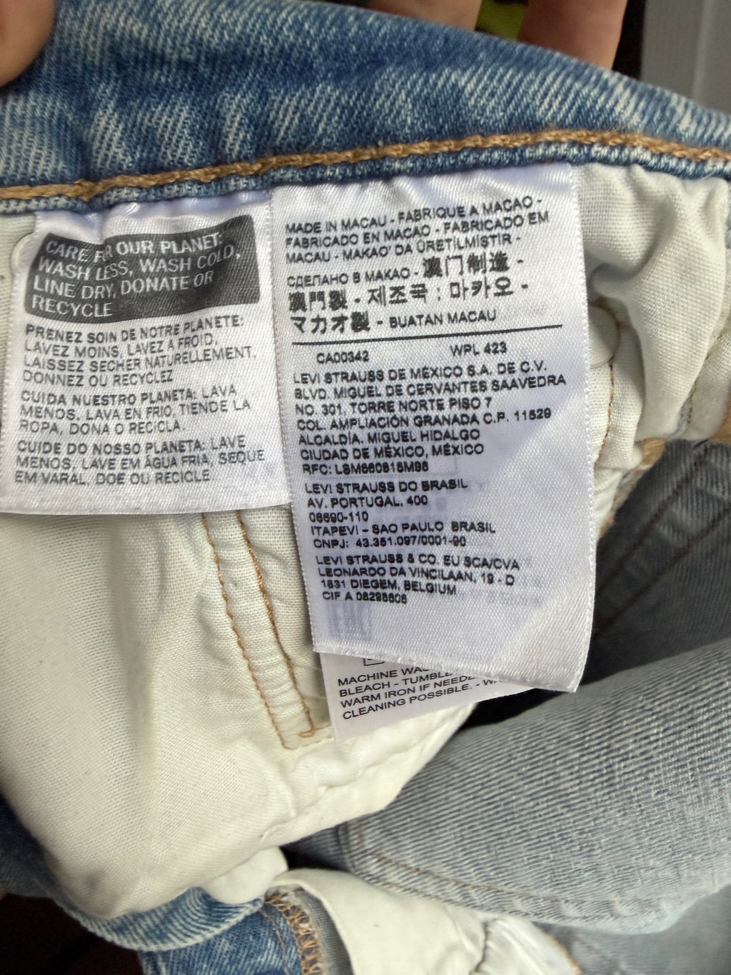 Signature by Levi Strauss & Co. Mid Rise Skinny Jeans Dark Wash Size 12M W31 L30