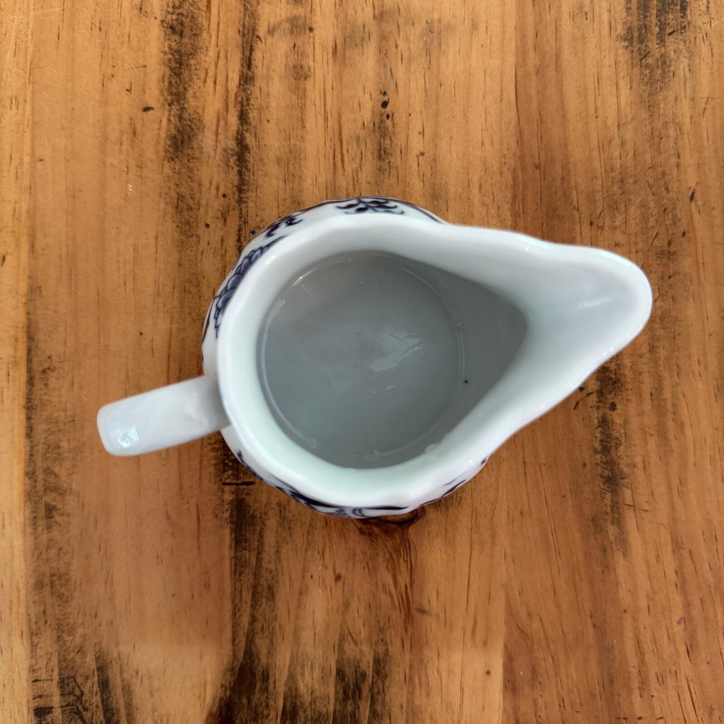 Vintage Blue Danube Fine China - Creamer Pitcher (Blue Onion)