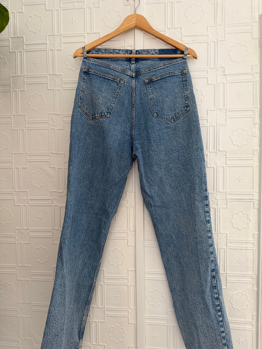 Abercrombie & Fitch 90s Straight Ultra High Rise Jeans Size 31 12L Blue
