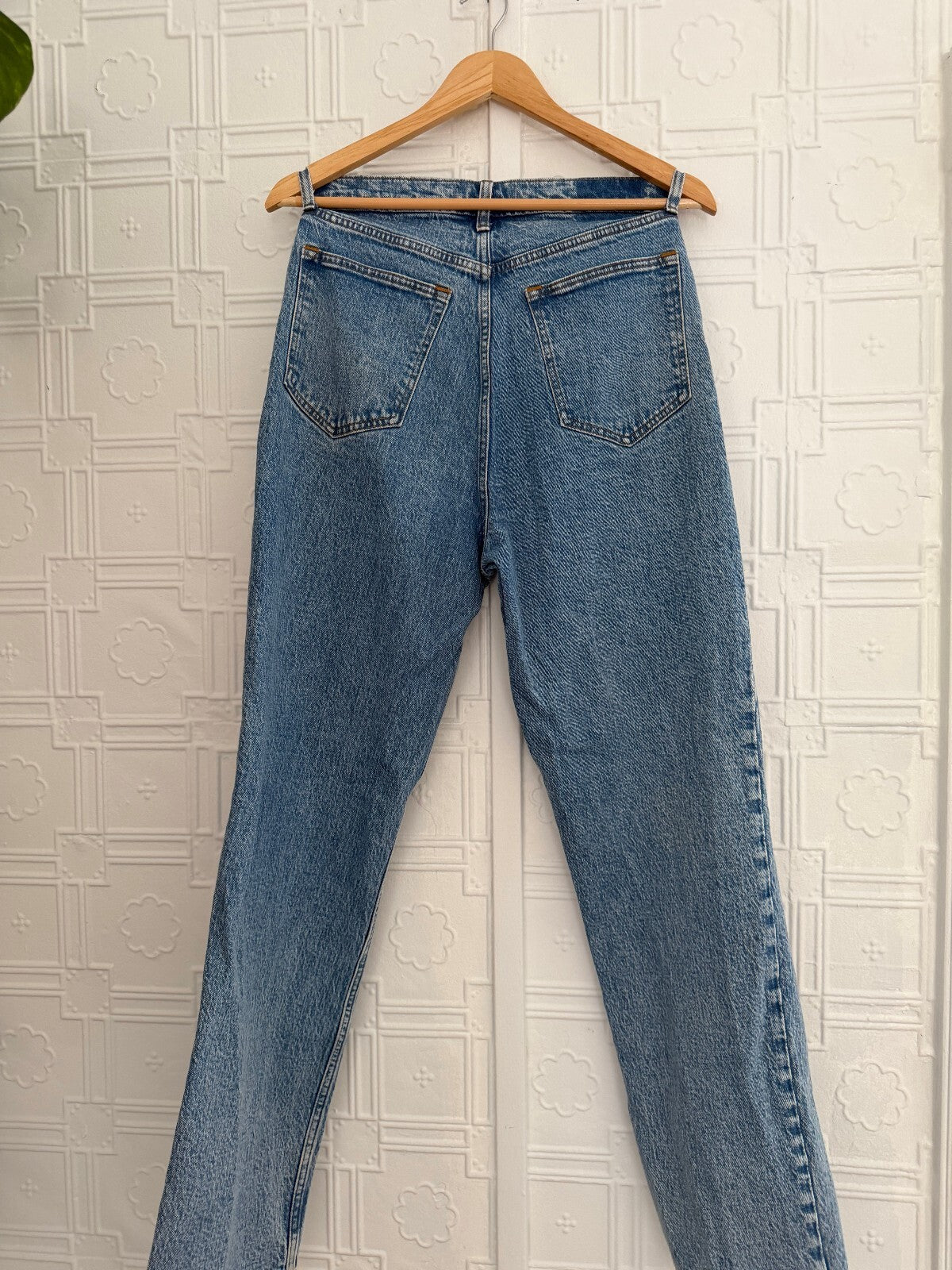 Abercrombie & Fitch 90s Straight Ultra High Rise Jeans Size 31 12L Blue