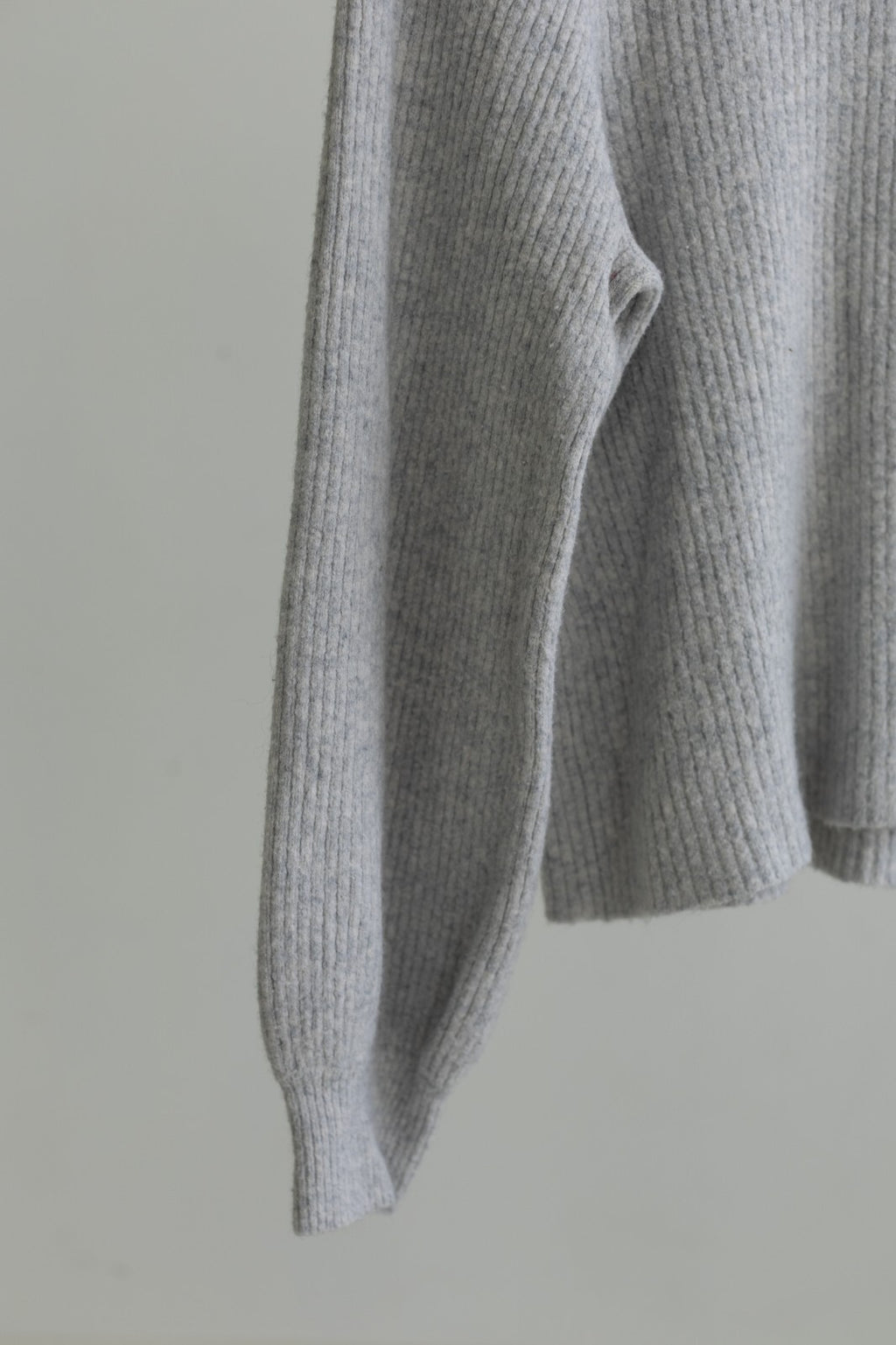 J.Crew Extra-Soft Ribbed Crewneck Knit Sweater Heather Gray XL