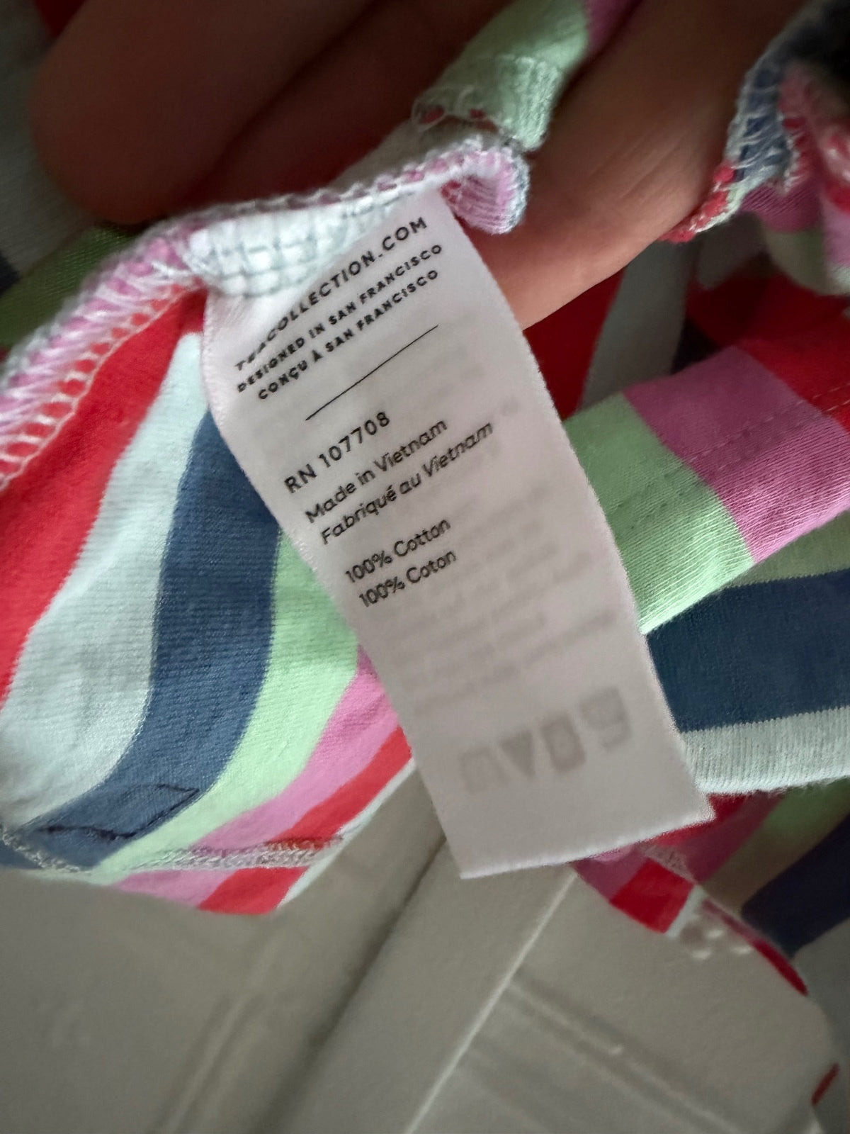 NWT Tea Collection Cross-Back Striped Twirl Dress 3T