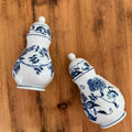 Vintage Blue Danube Fine China - Salt & Pepper Shakers (Blue Onion)