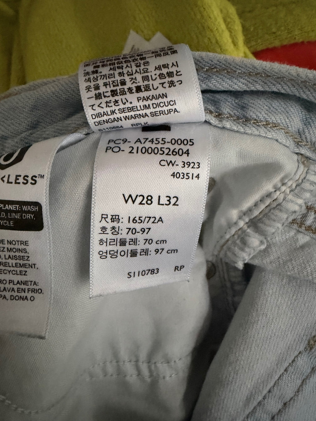 Levi’s Baggy Dad Wide Leg Jeans Light Wash Size 28 (W28 L32)