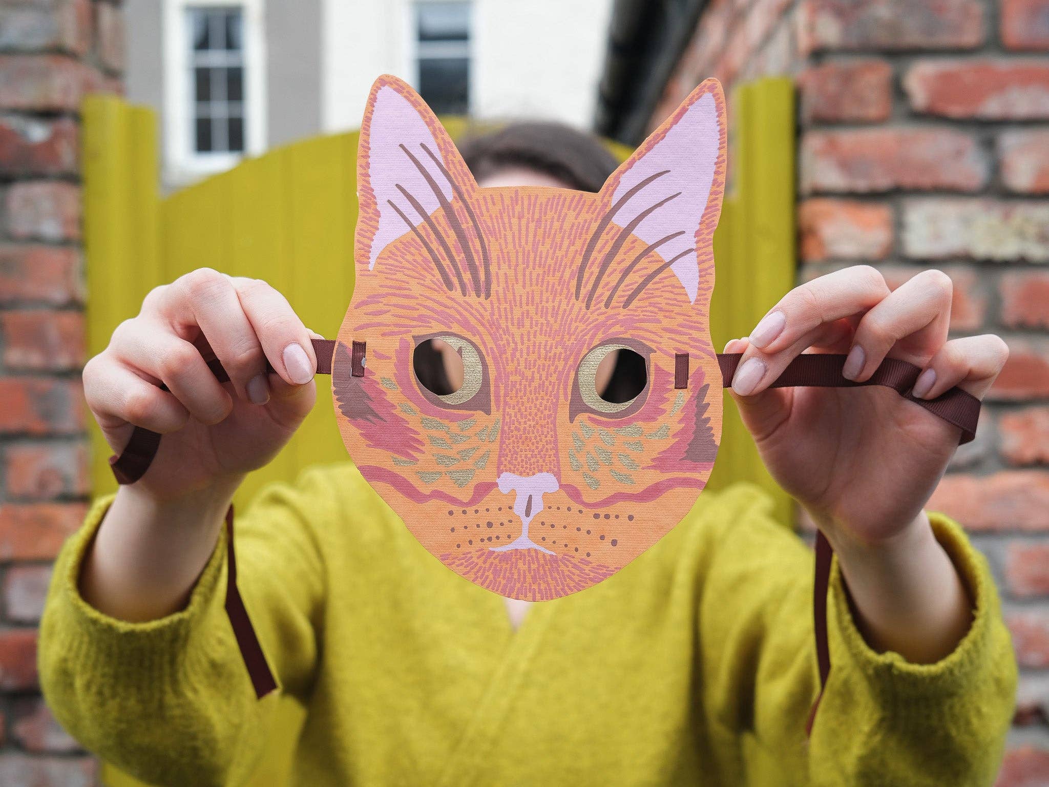 ANIMAL FANCY DRESS FACE MASKS