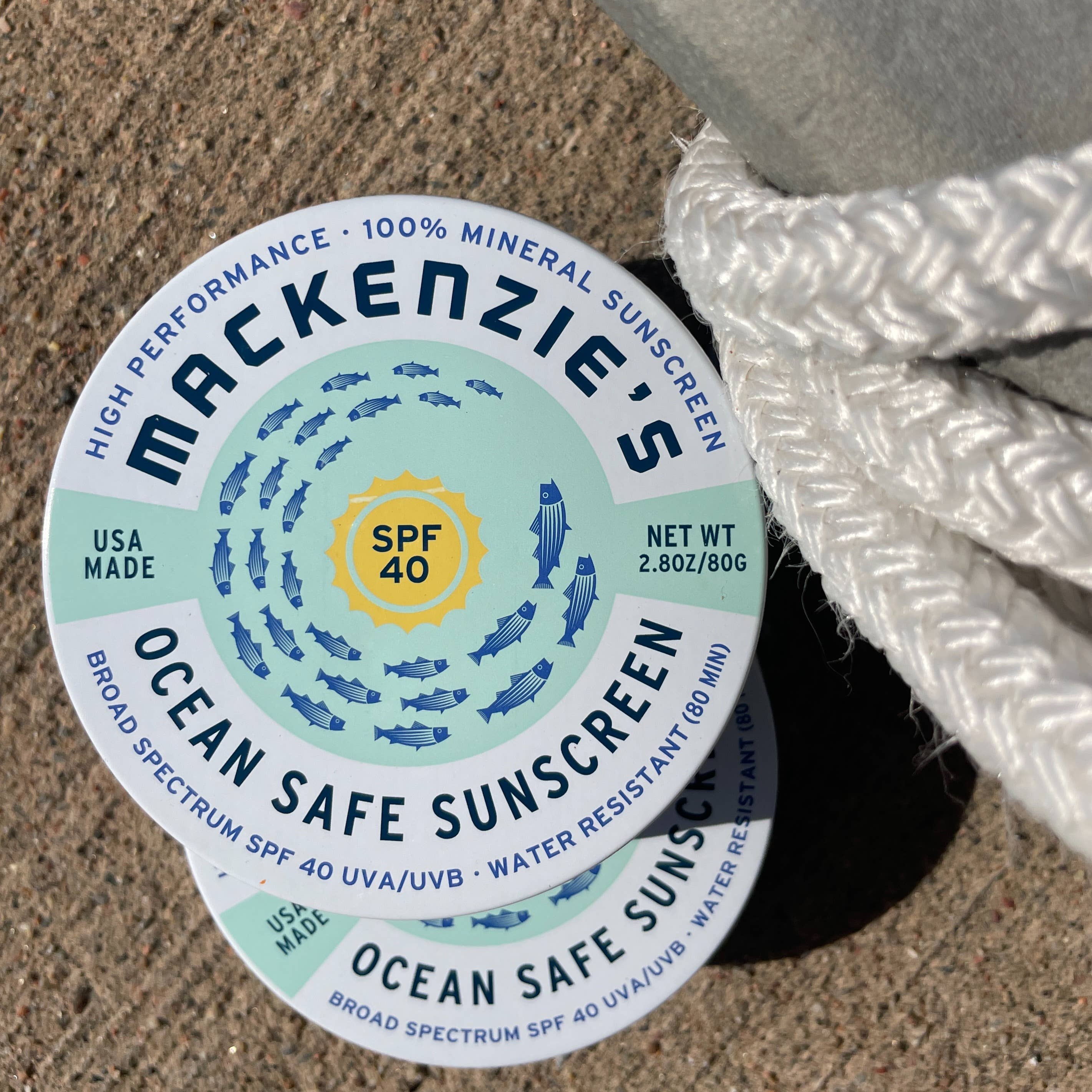 SPF 40 Ocean Safe Sunscreen Tin (12 qty)