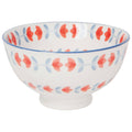 Red Tulip Stamped Bowl 4 inch