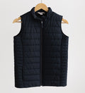 Lands' End Womens Black Quilted Puffer Vest Size M (10-12)