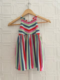 NWT Tea Collection Cross-Back Striped Twirl Dress 3T