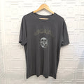 Tailgate Grateful Dead Skull Roses Band T-Shirt Small Charcoal Grey Graphic Tee