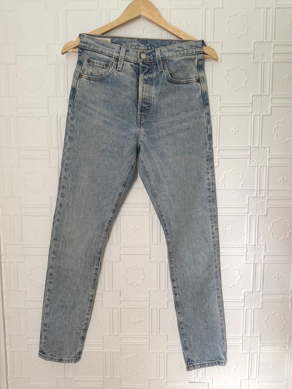 Signature by Levi Strauss & Co. Mid Rise Skinny Jeans Dark Wash Size 12M W31 L30