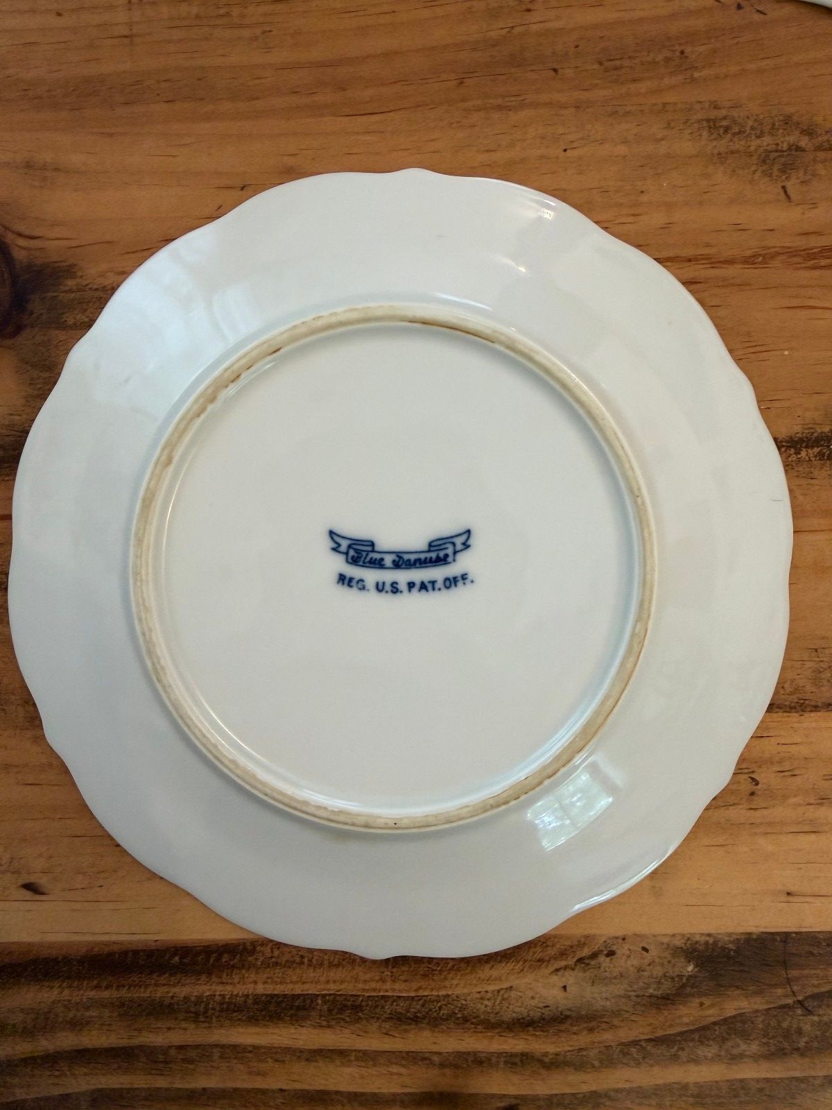 Vintage Blue Danube Fine China - 7" Bread & Butter Plate